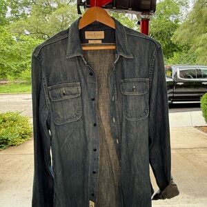 Imogene + Willie “Earl” Denim Shirt – Men’s XL – Made in USA